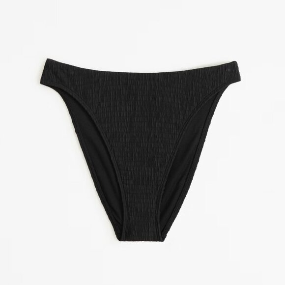 Abercrombie & Fitch Curve Love Mid-Rise High-Leg Moderate Bottom - Picture 1 of 3